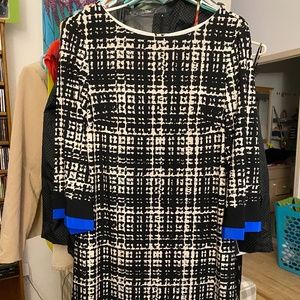 Eliza J Black Print Lined Dress